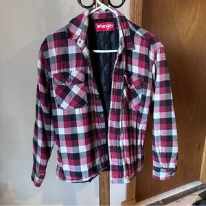 Wrangler Plaid Quilted Jacket